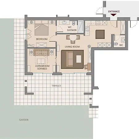 Delta Resort Apartments Ascona Exterior foto